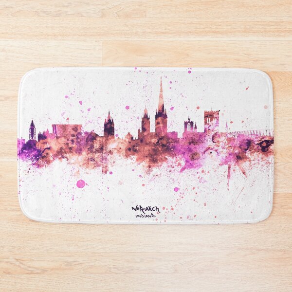 Item preview, Norwich England Skyline designed and sold by ArtPrints.