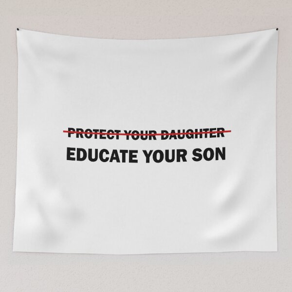 Item preview, Protect your daughter, educate your son designed and sold by ValentinaHramov.