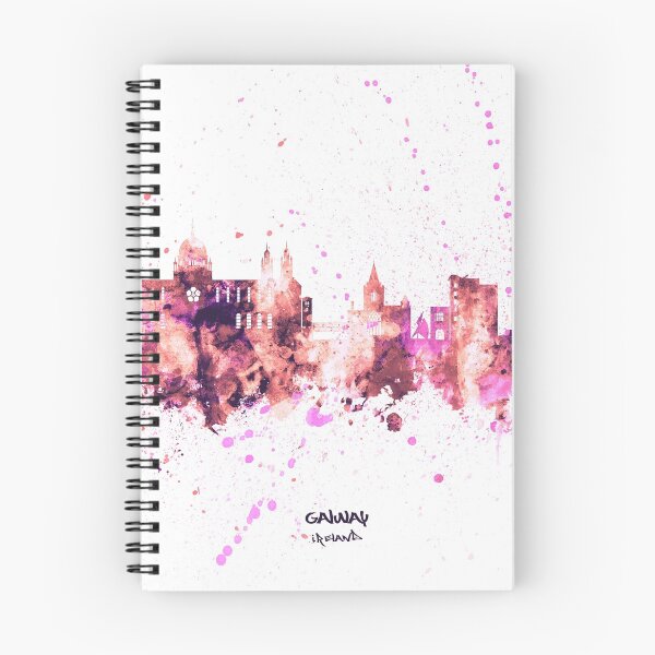 Artikelvorschau, Galway Ireland Skyline entworfen und verkauft von ArtPrints.