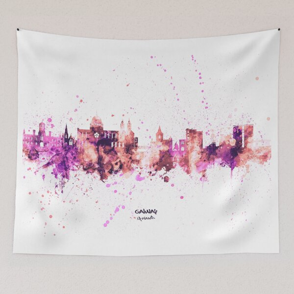 Item preview, Galway Ireland Skyline designed and sold by ArtPrints.