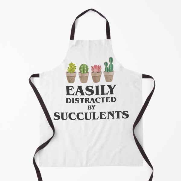 Item preview, Easily distracted by succulents designed and sold by Pixilixzy.