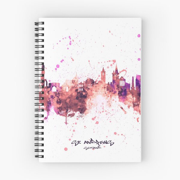 Item preview, St Andrews Scotland Skyline designed and sold by ArtPrints.