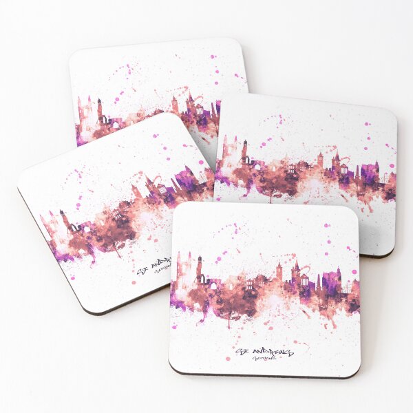 Item preview, St Andrews Scotland Skyline designed and sold by ArtPrints.
