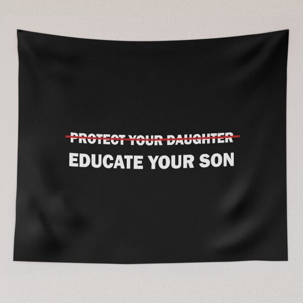 Item preview, Protect your daughter, educate your son designed and sold by ValentinaHramov.