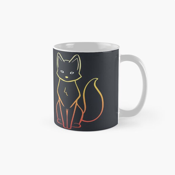 Item preview, Fox Line Illustration Design - Fiery Red Colour designed and sold by HJacka.