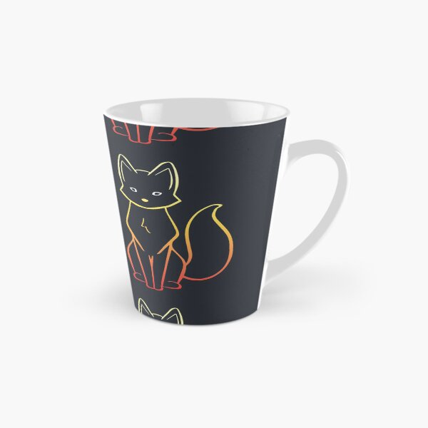 Artikelvorschau, Fox Line Illustration Design - feurige rote Farbe entworfen und verkauft von HJacka.