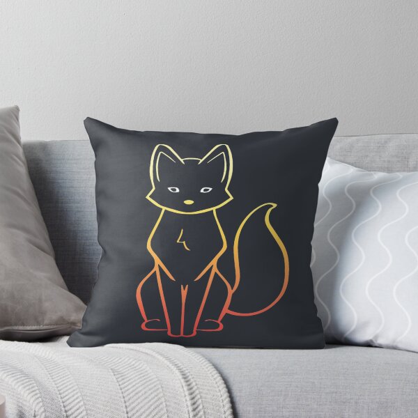 Item preview, Fox Line Illustration Design - Fiery Red Colour designed and sold by HJacka.
