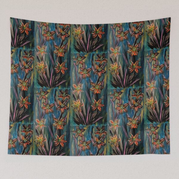 Item preview,  Some lillys growing wild in a field I loved how's these turned out I was playing with colors designed and sold by kkartwork.