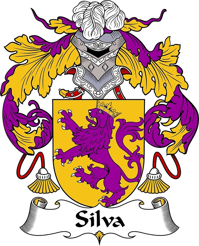 silva-coat-of-arms-family-crest-by-william-martin-redbubble