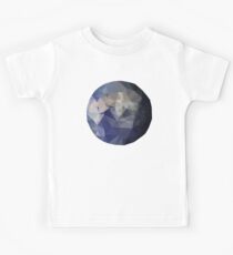 The Blue Planet - A Faceted View of the Planet Earth Kids Tee