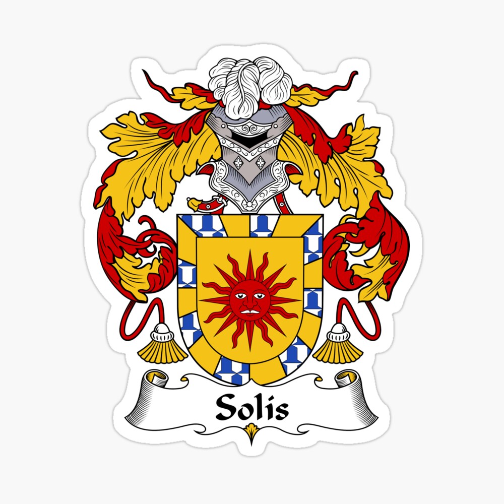 Solis Coat of Arms/Family Crest Photographic Print