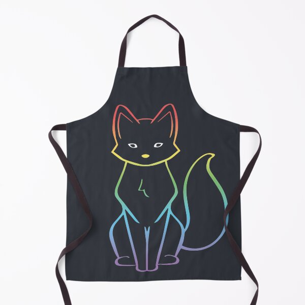Item preview, Fox Line Illustration Design - Rainbow Colour designed and sold by HJacka.