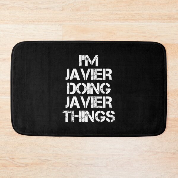 Item preview, Javier Name T Shirt - Doing Javier Things Name Gift Item Tee.Png designed and sold by lawkeira11.