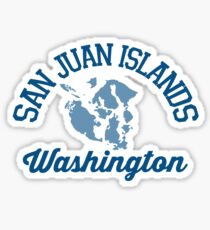 Pegatina Islas de San Juan.