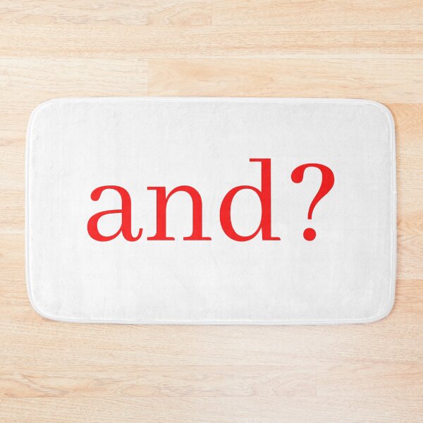 Item preview, and? Typography designed and sold by Fiftyandfab.