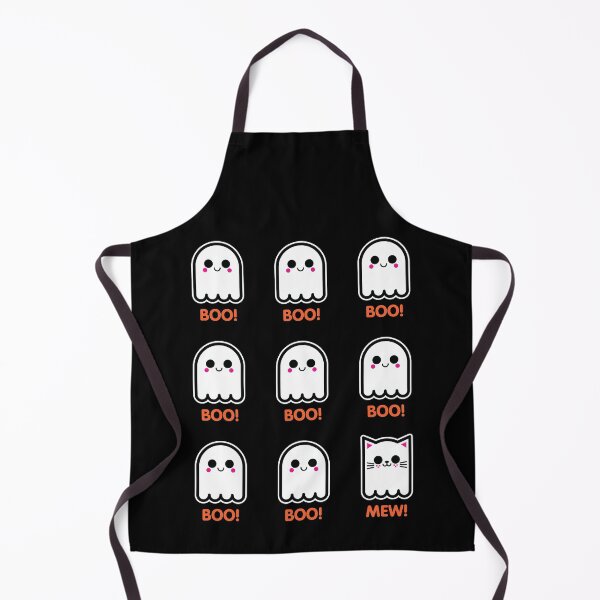 Item preview, Cute Halloween Kitty Cat Ghost designed and sold by KittyCotton.