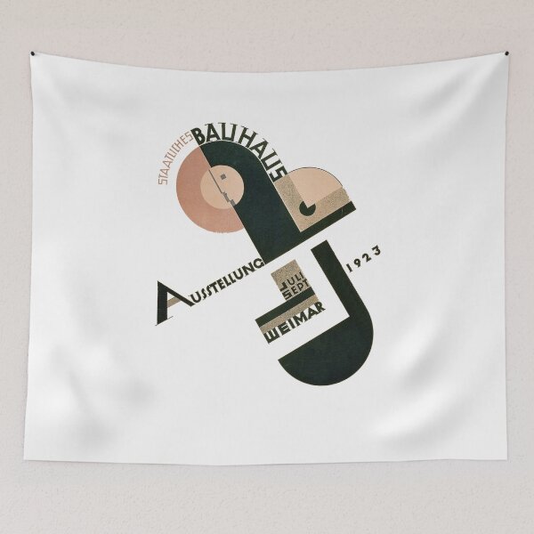 Item preview, Logotipo de la Bauhaus en el anuncio de Weimar de 1923. designed and sold by BauhausBand.
