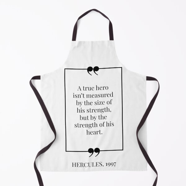 Item preview, The Strength of His Heart- Hercules Quote designed and sold by MuseTheQuote1.