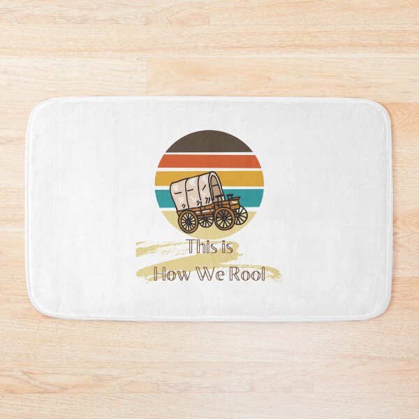 Item preview, This is How We Roll Wagon Vintage Sunset Patriot Pioneer Day Utah designed and sold by DKA-2ndBoy.