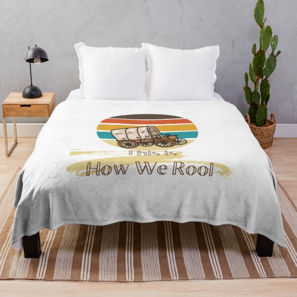 Item preview, This is How We Roll Wagon Vintage Sunset Patriot Pioneer Day Utah designed and sold by DKA-2ndBoy.