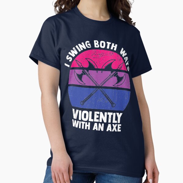 Artikel-Vorschau von Ich schwinge gewaltsam mit einer Axt in beide Richtungen Bisexuelle LGBT-Stolz, designt und verkauft von SajidParvez.