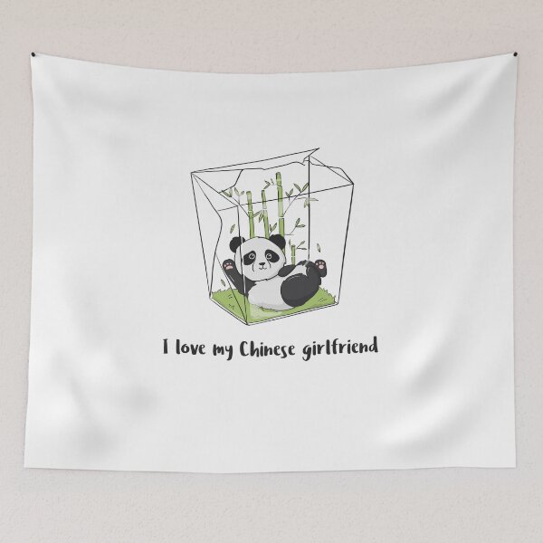 Item preview, I love my Chinese Girlfriend designed and sold by art-fox.