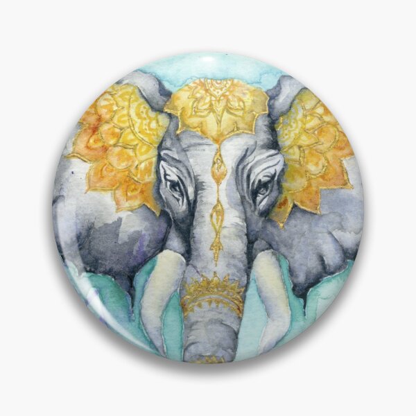 Item preview, Mantenga su color - Ilustración de elefante de ensueño designed and sold by Helena Satterthwaite.