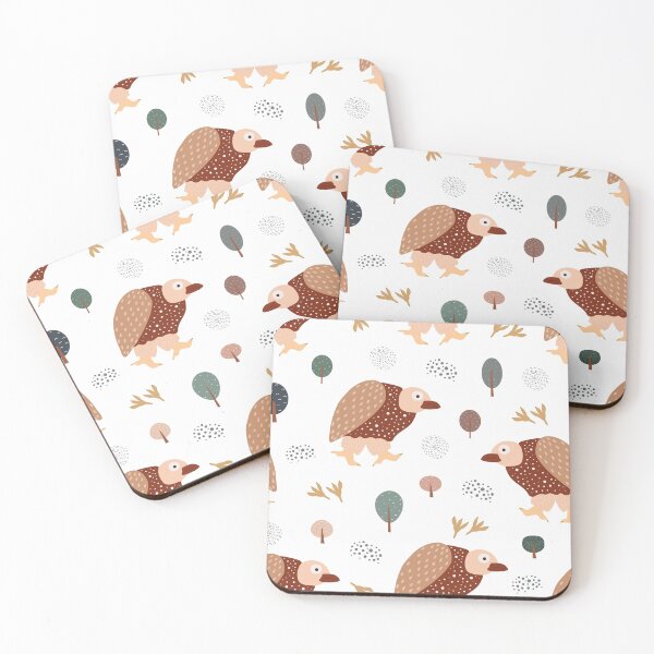 Item preview, Cute birdies in red vests designed and sold by Nadyafilin.