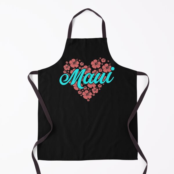 Item preview, Love Maui Tropical Flowers Heart Hawaii Lovers Floral Art Design designed and sold by alenaz.