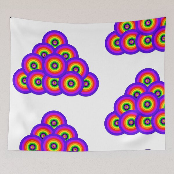 Item preview, Rainbow Circle Design Blue designed and sold by San005Chau96.