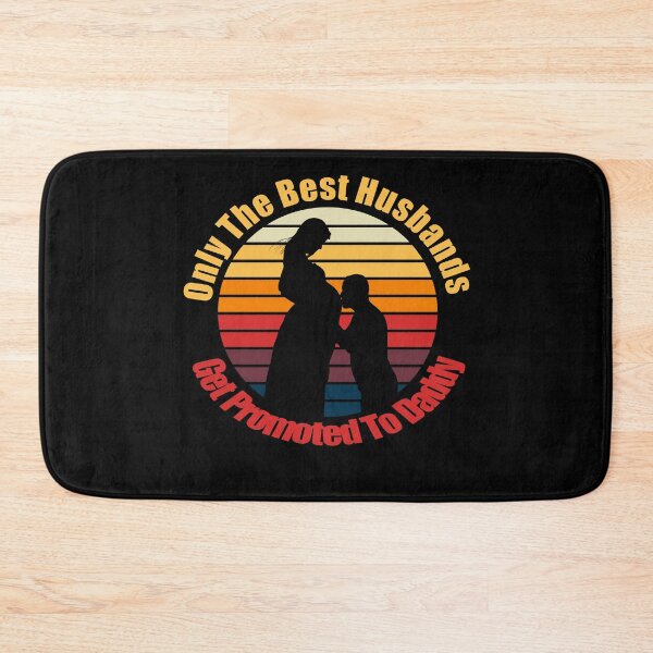 Item preview, only the best husbands get promoted to daddy designed and sold by printhappy4you.