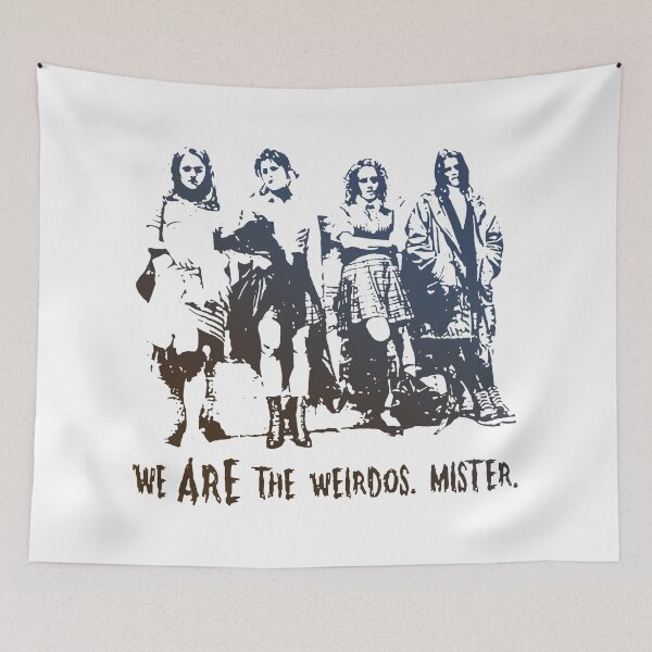 Item preview, We Are The Weirdos Mister designed and sold by BalladryCrystal.