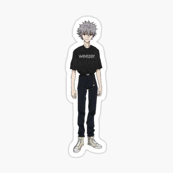 Vista previa del artículo con la obra «Kaworu NGE», diseñado y vendido por bezalol.