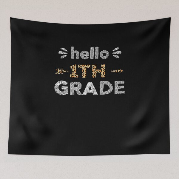 Item preview, Hello First Grade Back To School 1st Day Leopard Kids Youth designed and sold by cadieuxart.