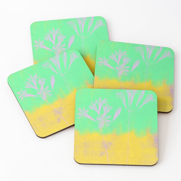 Item preview, Green and Yellow Flowers designed and sold by Luko3.