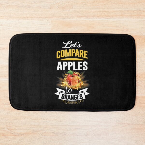 Item preview, Let's compare apples to oranges --fruit compare designed and sold by glitchman2.