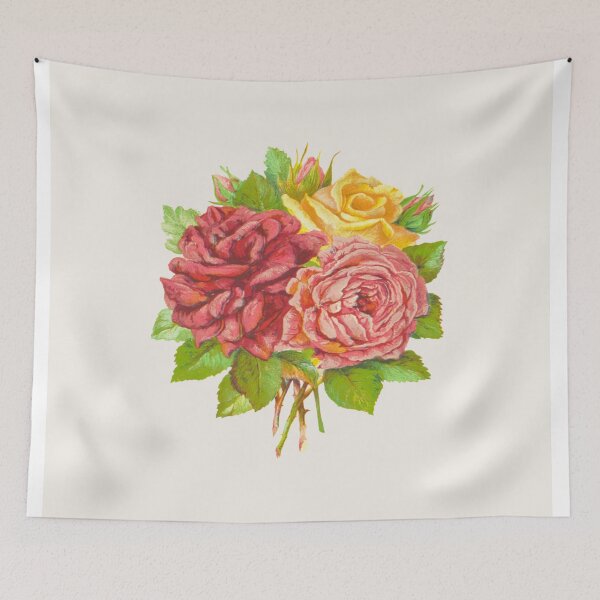 Item preview, VINTAGE COLLAGE FLOWERS  designed and sold by RetroPlaceee.