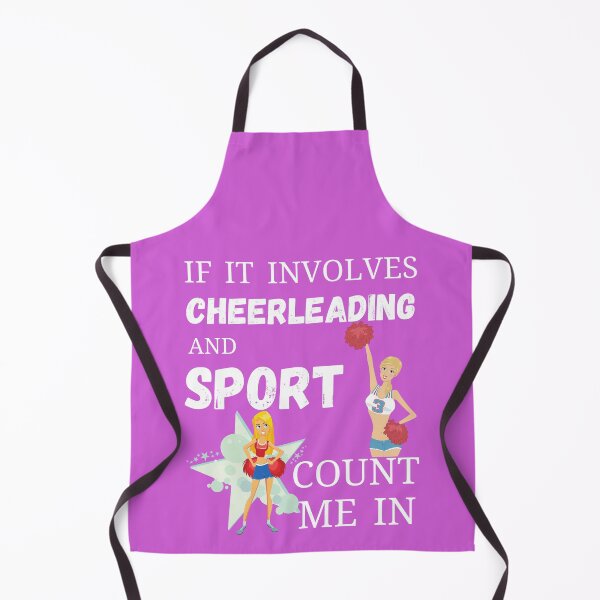 Item preview, Cheerleading sport t-shirt design designed and sold by PinkArtDesigns.