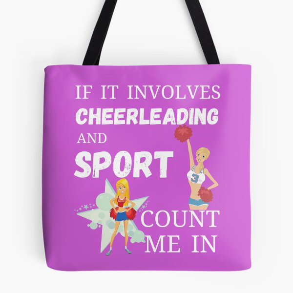 Item preview, Cheerleading sport t-shirt design designed and sold by PinkArtDesigns.