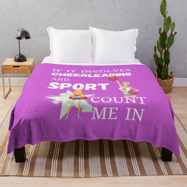 Item preview, Cheerleading sport t-shirt design designed and sold by PinkArtDesigns.