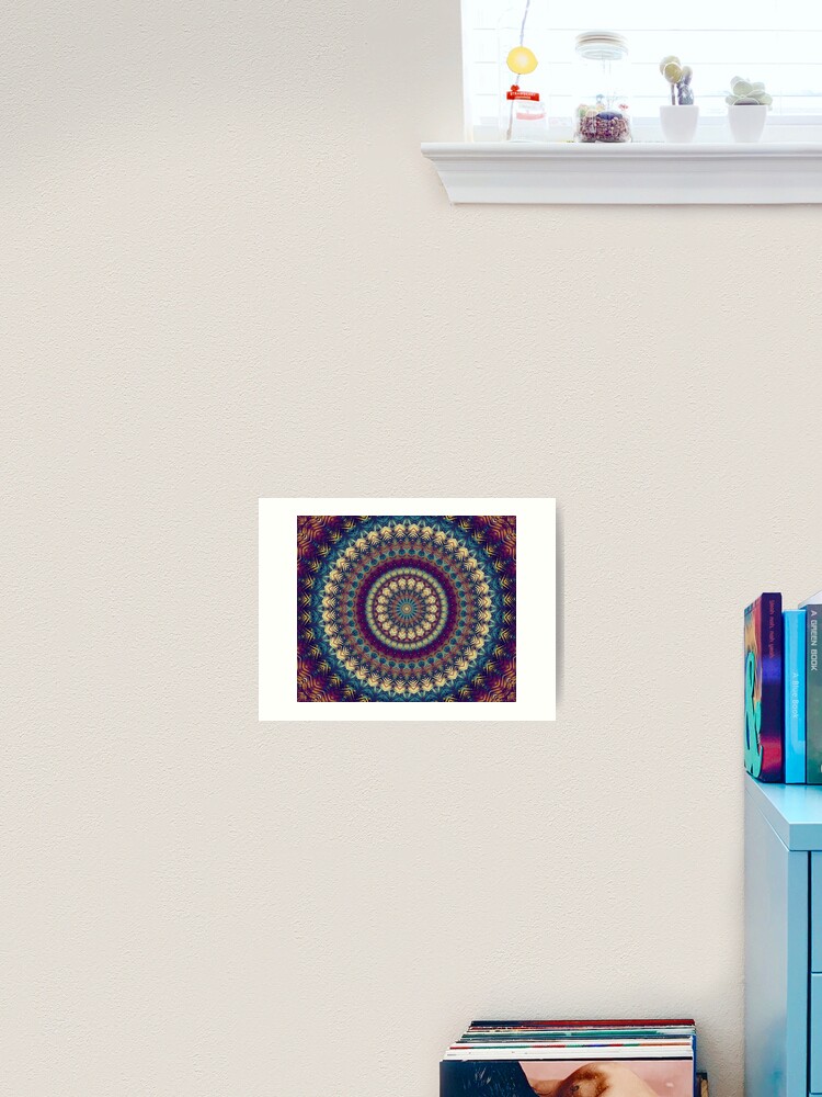 Thumbnail 2 of 3, Art Print, Mandala 46 designed and sold by PatternsofLife.