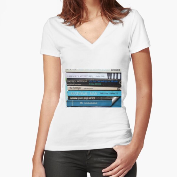 Fitted V-Neck T-Shirt