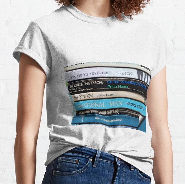 Existentialist Beach Reading Classic T-Shirt