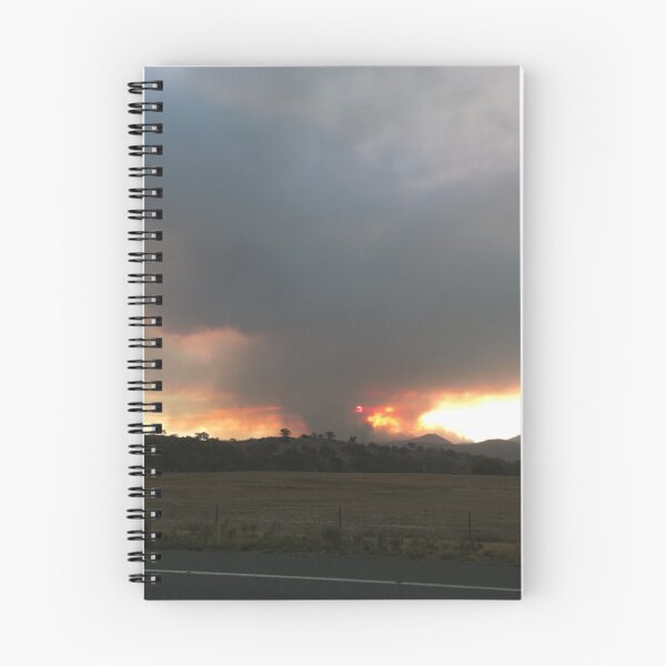 Item preview, Sunset through bushfire, Monaro region ,27 January 2020, as it happened no digital alterations or recolouring. designed and sold by RogerRoy.