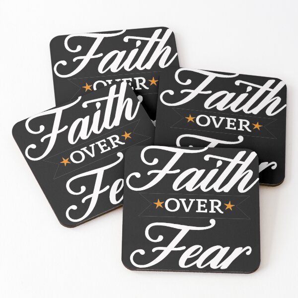 Item preview, Faith over fear designed and sold by Pure Focus.