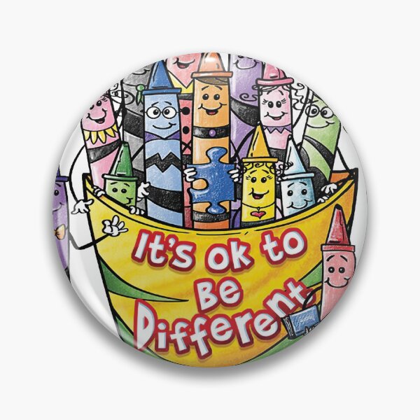 Item preview, It's Ok to be different Autism Awareness designed and sold by ThomasNoblee.