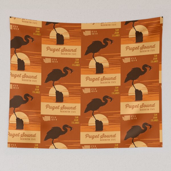 Item preview, Puget Sound. designed and sold by America Roadside..
