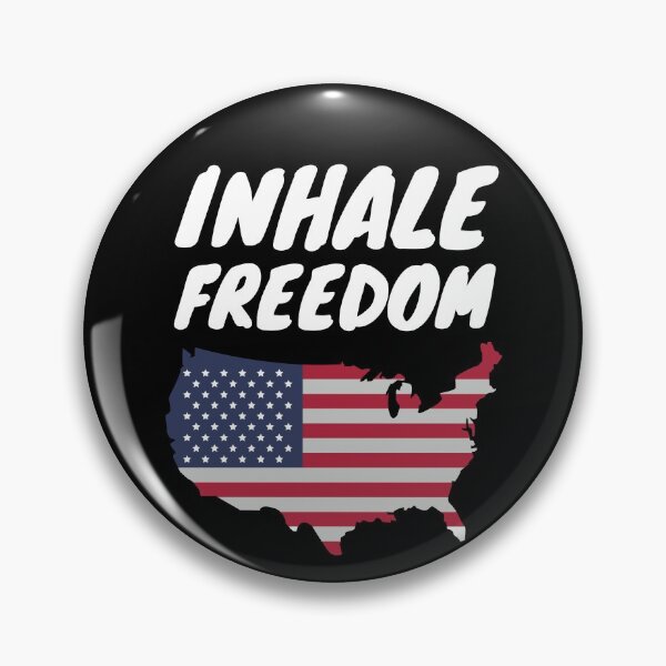 Item preview, Inhale Freedom American Patriots Patriotic Independence designed and sold by wackodesign.