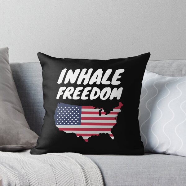 Item preview, Inhale Freedom American Patriots Patriotic Independence designed and sold by wackodesign.