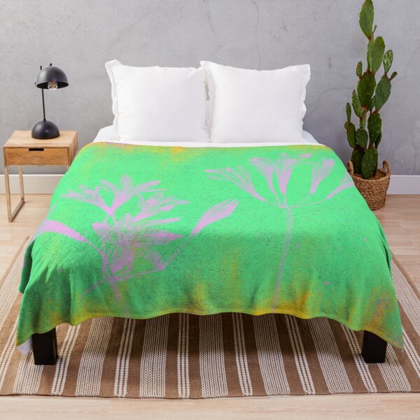 Item preview, Green and Yellow Flowers designed and sold by Luko3.